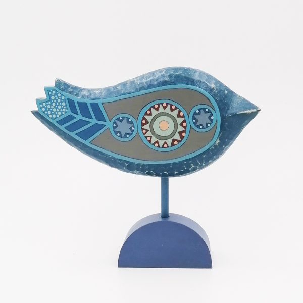 Dekoratyvinis paukštelis "Mėlynas"