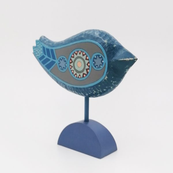 Dekoratyvinis paukštelis "Mėlynas"