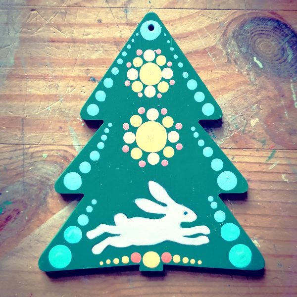 Didysis medinių žaisliukų dekoravimo rinkinys “Kalėdos”