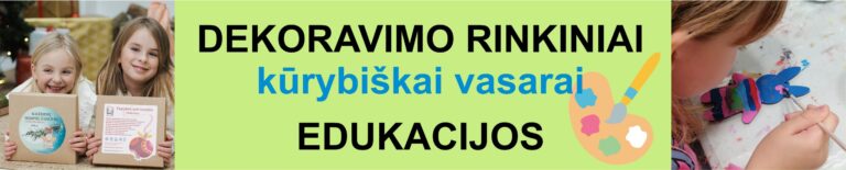 Dekoravimo rinkiniai, taškavimo rinkiniai, edukacijos vasarą, vaikų užimtumas vasarą, ką veikti vaikams vasarą, dailės rinkiniai vaikams